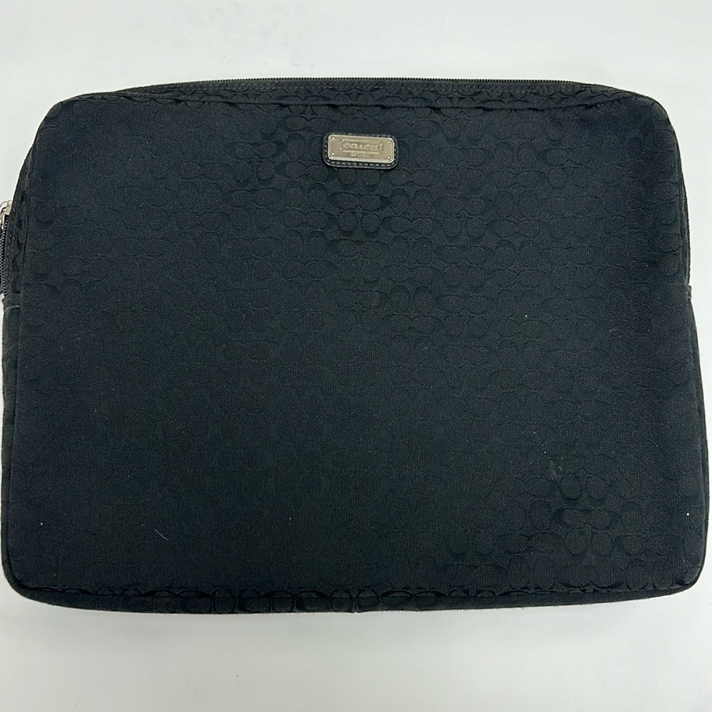 Black Coach Laptop Bag